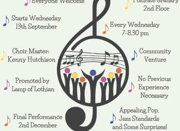 Haddington Community Choir Rehearsals - September 2023